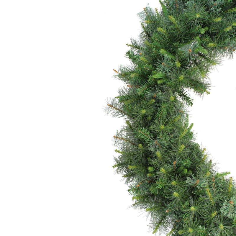 Ashcroft Cashmere Pine Commercial Size Artificial Christmas Wreath - 60-Inch  Unlit