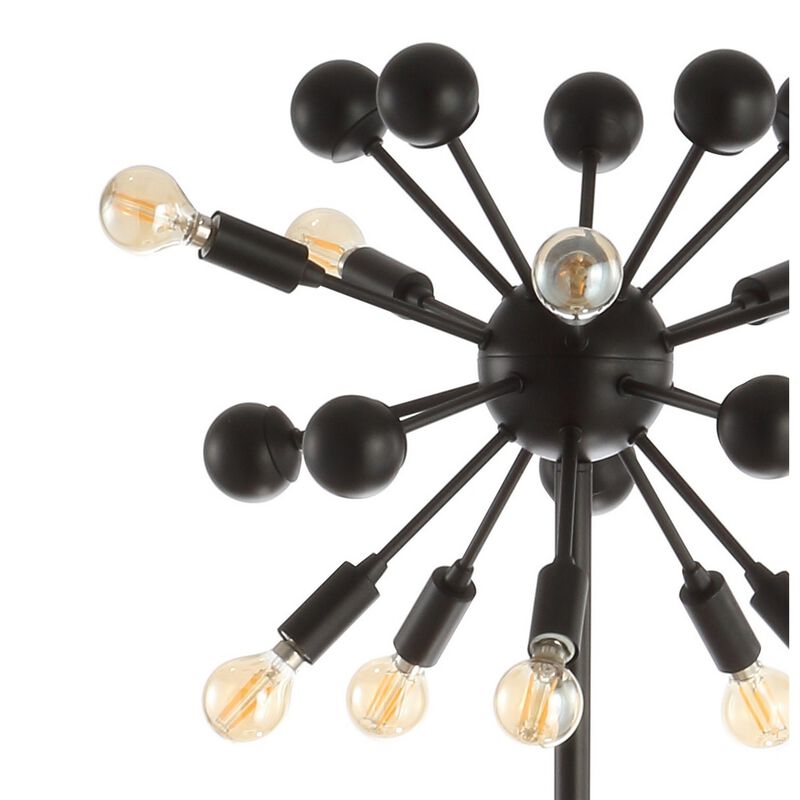 Orbit Modern Sputnik Metal LED Floor Lamp