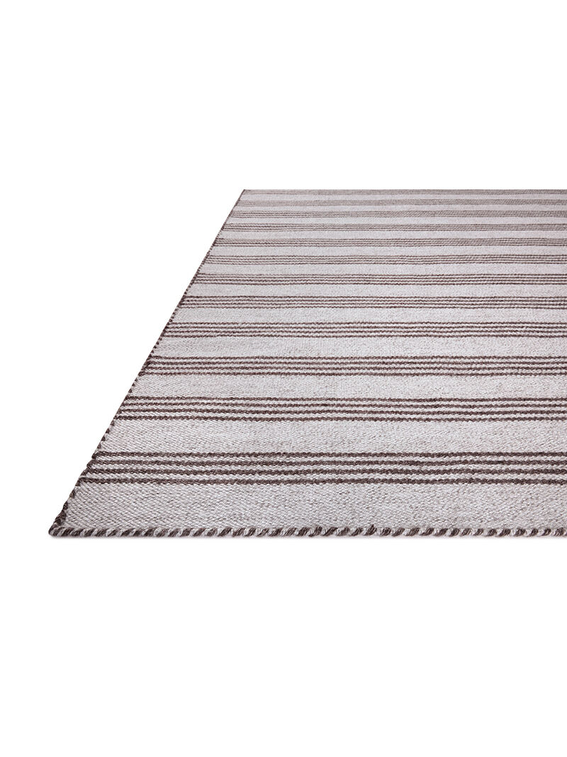 Charlie Silver/Bark 7'9" x 9'9" Area Rug by Magnolia Home by Joanna Gaines x Loloi
