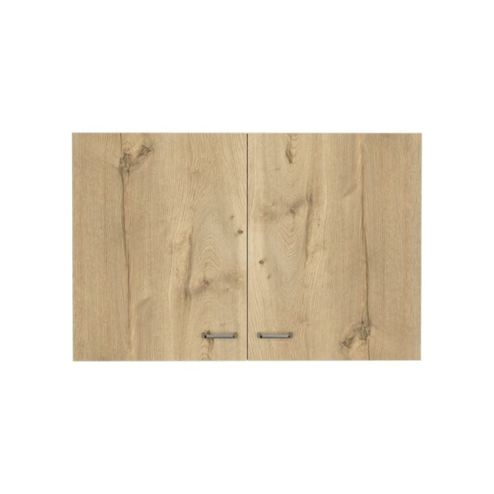 Wall Cabinet Toran, Kitchen, White / Light Oak