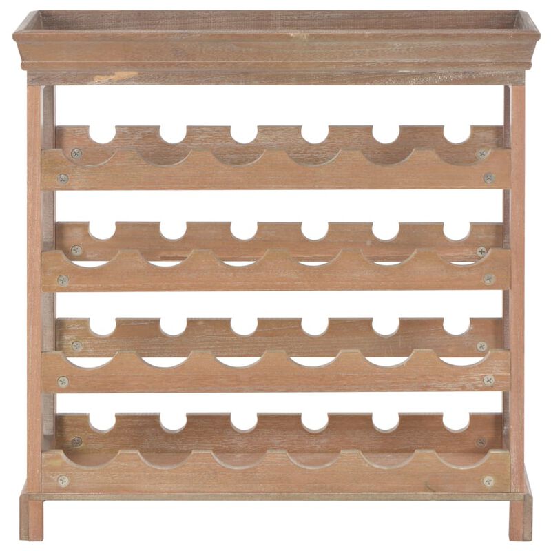 vidaXL Wine Cabinet Black 27.6"x8.9"x27.8" MDF