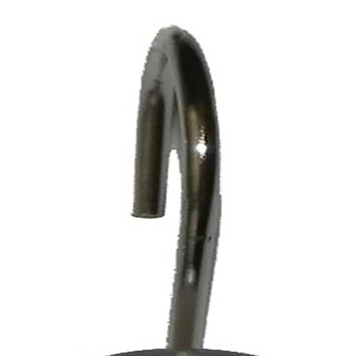 Carnation Home Fashions "Color Rounds" Resin Shower Curtain Hooks - Silver 1.5x1.5"