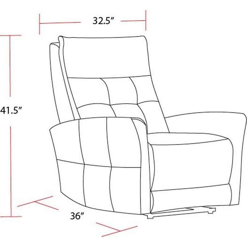 Parker Living Gershwin - Lucca Butterscotch Zero Gravity Power Recliner