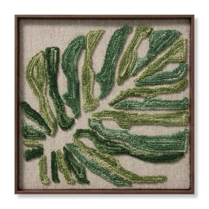 Sandaland Green Ivory Wall Art