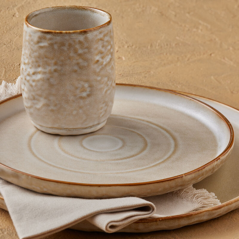 Stone by Mercer Project SHOSAI Stoneware 16 Piece Dinnerware Set