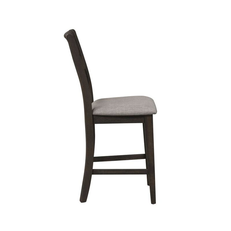 Starlight Canyon Home Brown Wooden Counter Height Chairs – Bar Stools with Back for Kitchens