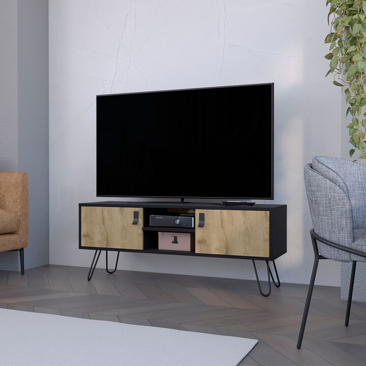 Kimball Hairpin Legs TV Rack