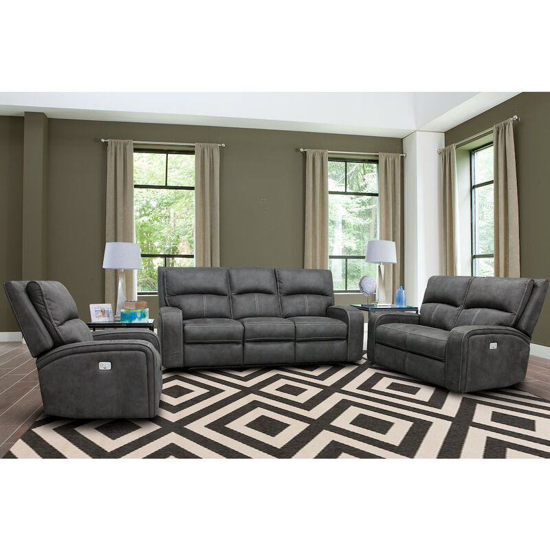 Parker Living Polaris - Slate Power Recliner
