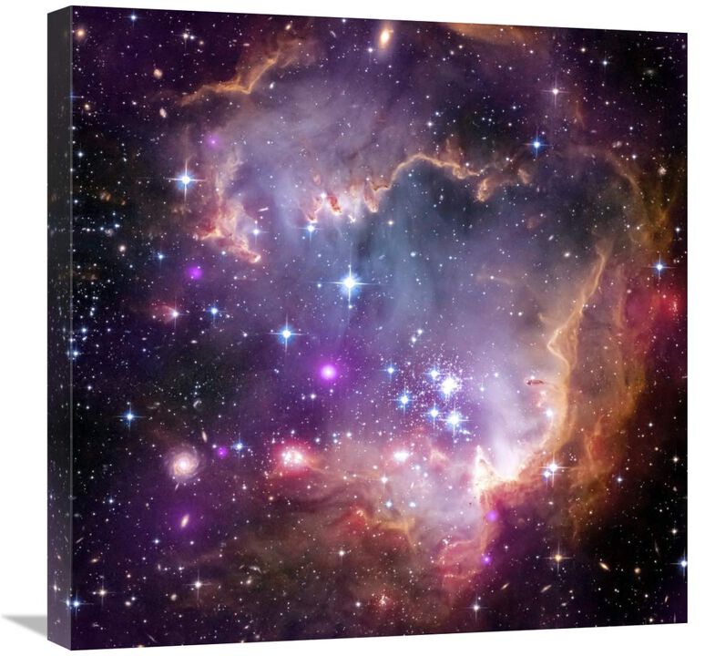 Under the Wing of the Small Magellanic Cloud-Canvas Art-24x24