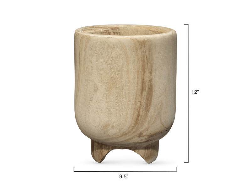 Canyon Wooden Vase