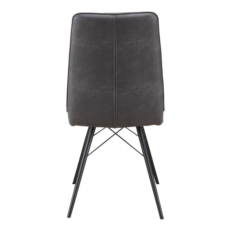 Modern Grey Dining Chairs - Morrison Collection (Set of Two), Belen Kox