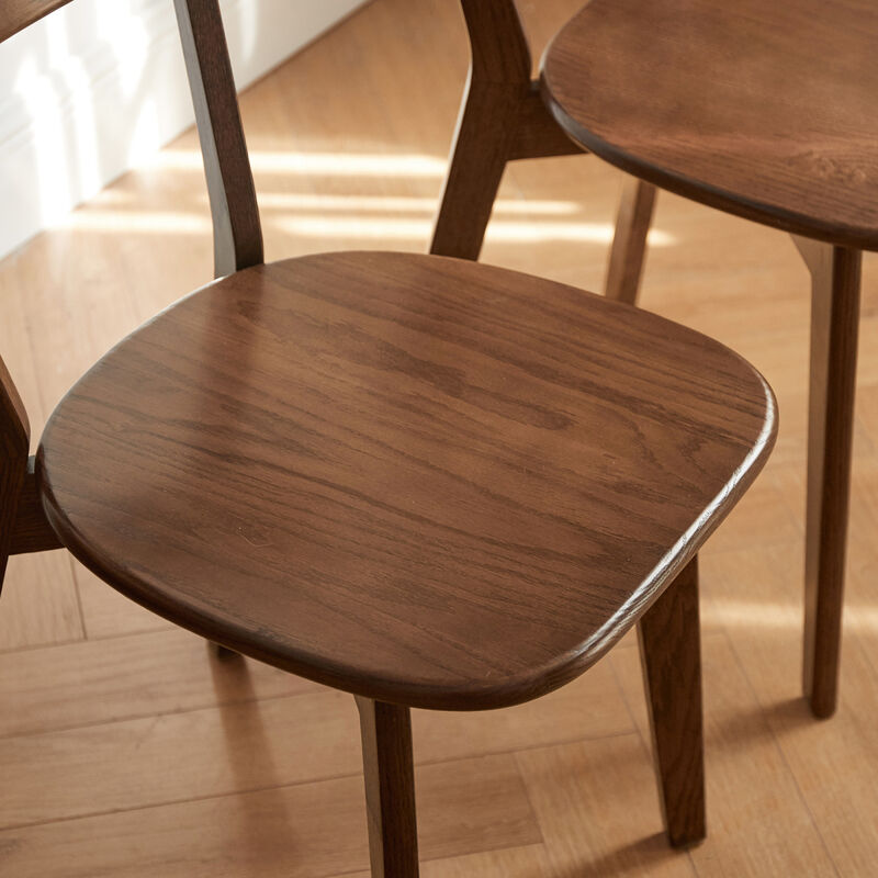 Wooden Dining Chair, North American Oak Wood, 100% Dirt-Free, 46.5 X 54 X 80cm