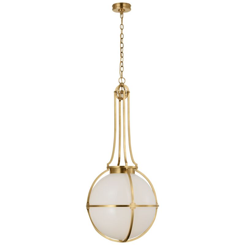 Gracie Large Captured Globe Pendant