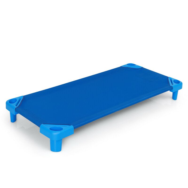 Kids Stackable Daycare Cot Pack of 6 with Detachable Oxford Cloth