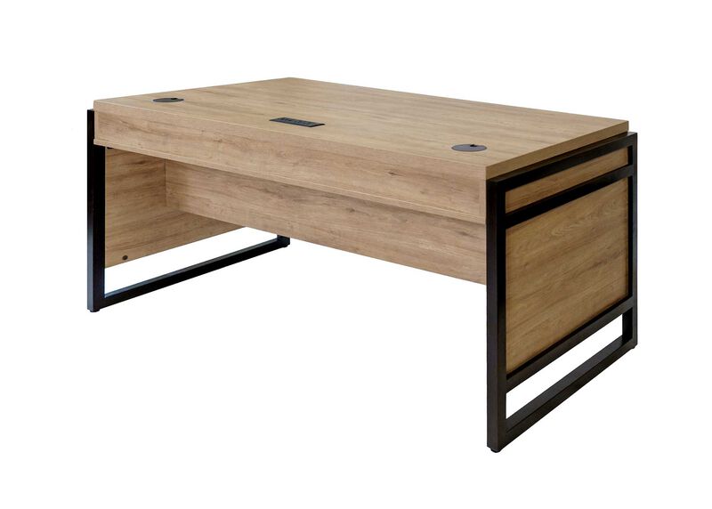Mason 60" Writing Desk in Brown