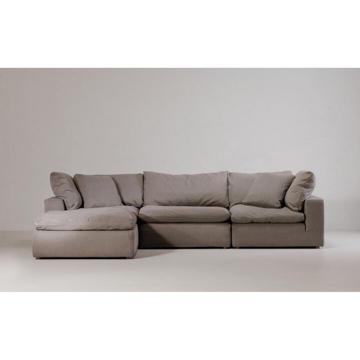 Moe's Home Collection Clay Ottoman