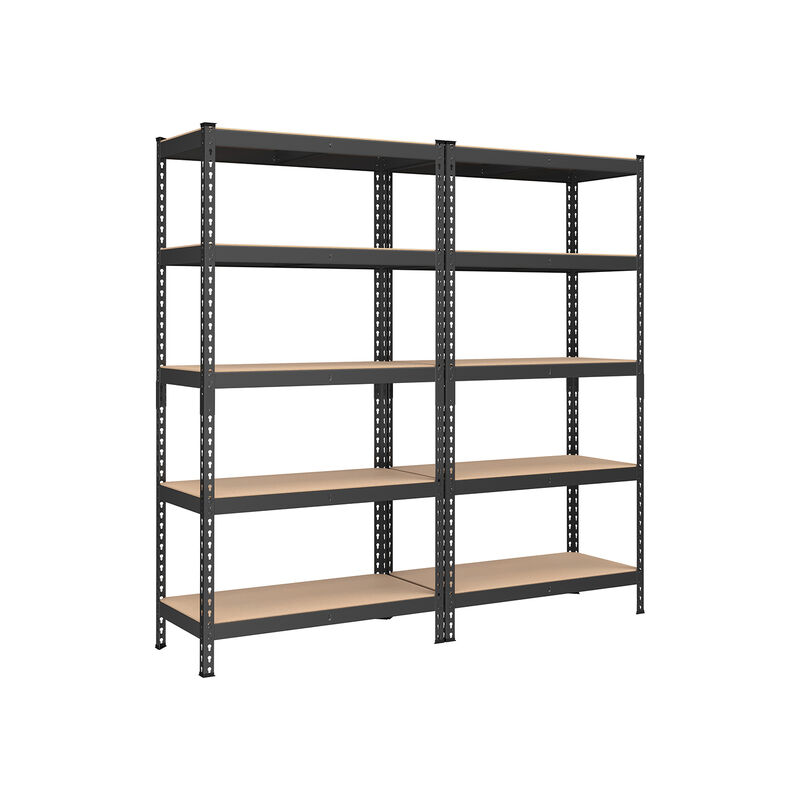 5-Tier Storage Shelves Set of 2