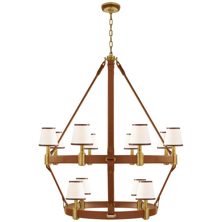 Riley Lrg 2 Tier Chandelier