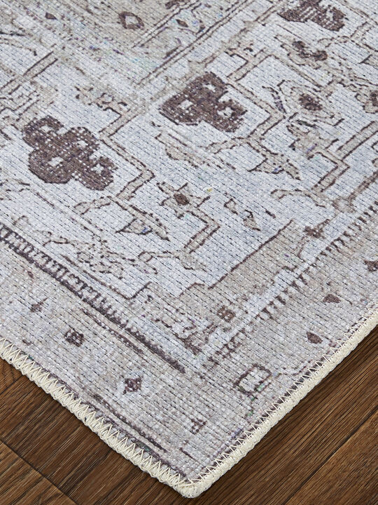 Percy 39PAF 2' x 3' Tan/Ivory/Gray Rug