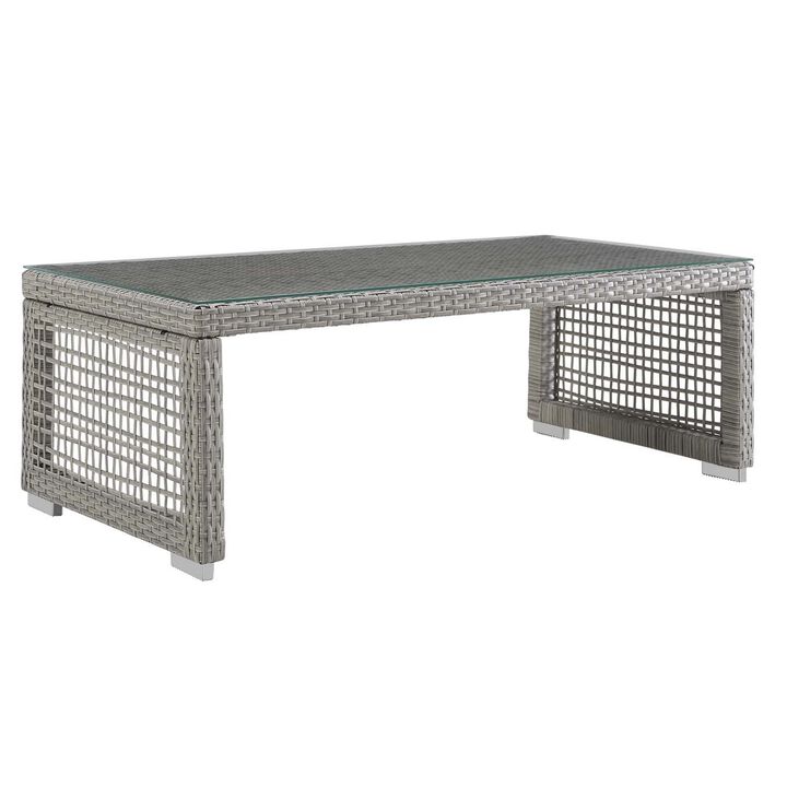 Aura Rattan Outdoor Patio Coffee Table-Benzara