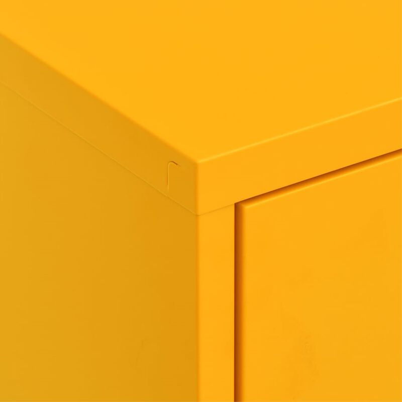 vidaXL Storage Cabinet 31.5"x13.8"x40" Steel