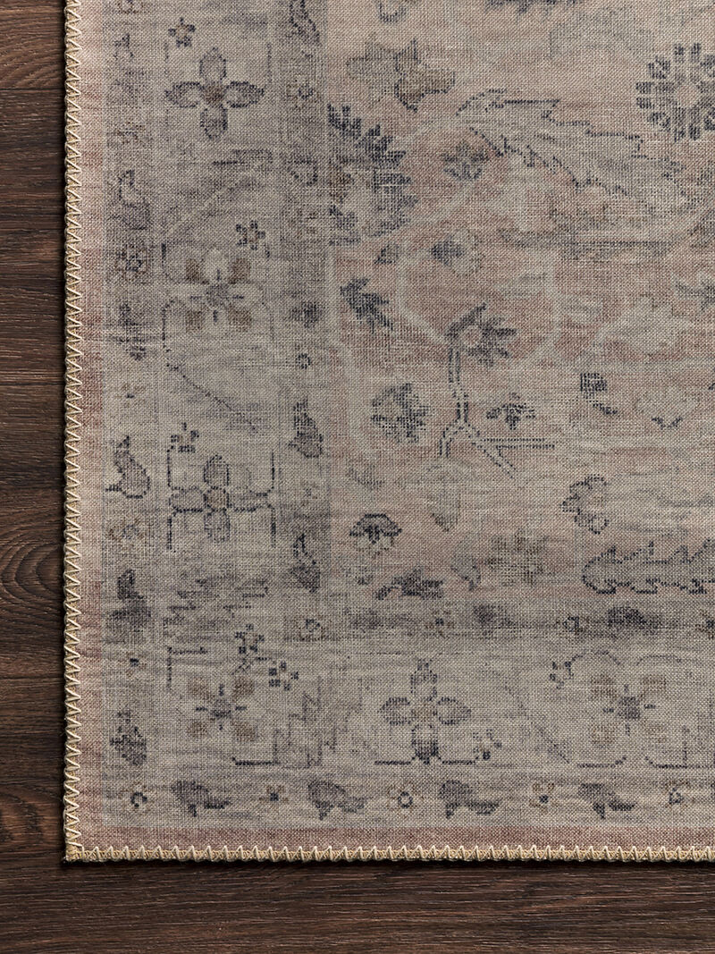 Hathaway HTH06 Blush/Multi 3'6" x 5'6" Rug by Loloi II