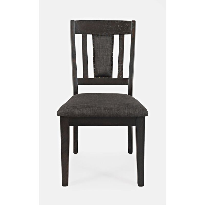 Jofran American Rustics Upholstered Slatback Chair (Set of 2)