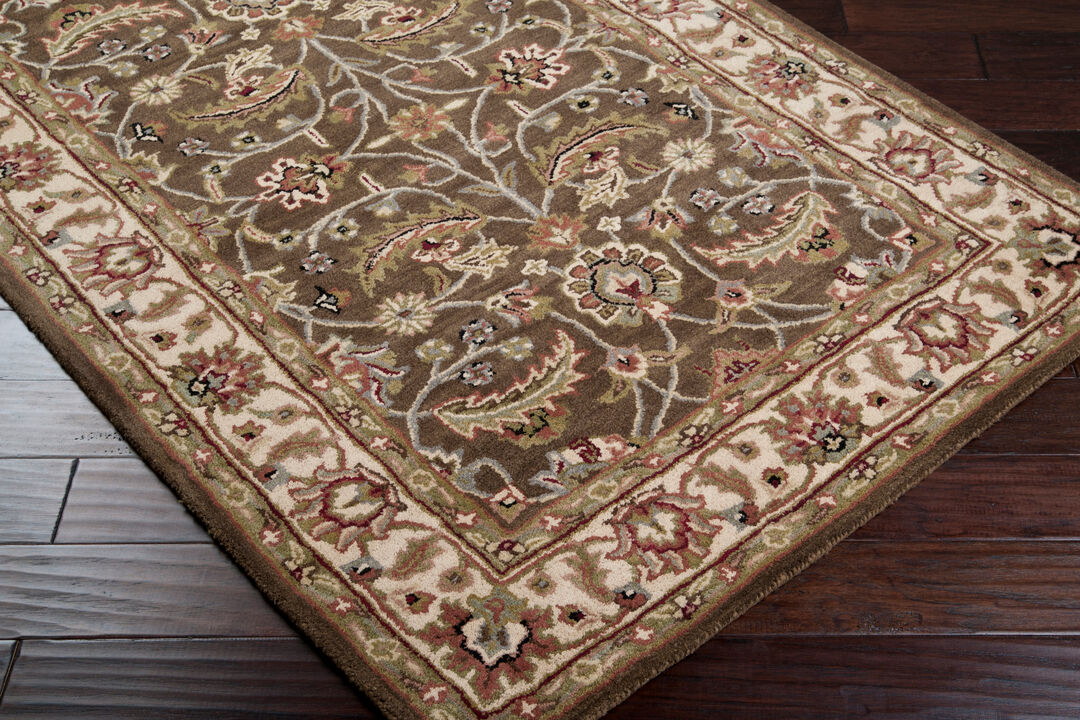 Caesar CAE-1022 10' x 14' Brown Rug