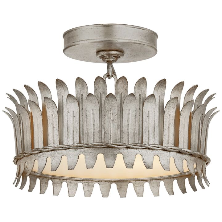 Leslie 12" Semi-Flush