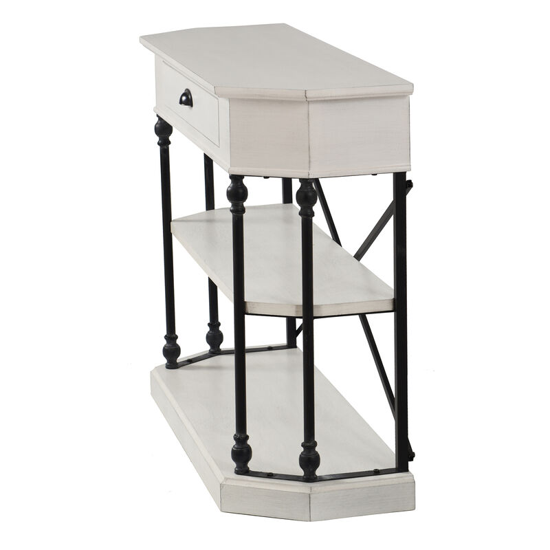 Clipped Corner Console Table