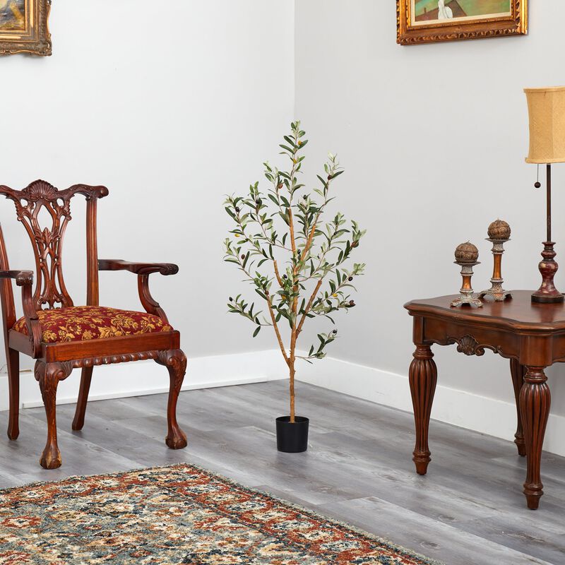 Hivvago 3.5 Feet Olive Artificial Tree
