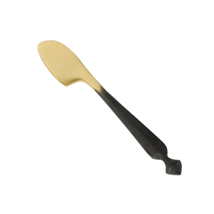 Cravings By Chrissy Teigen 3 Piece Brass Cheese Knife Set with Black Handles