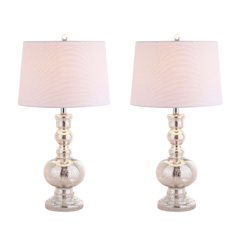 Genie Glass LED Table Lamp (Set of 2)