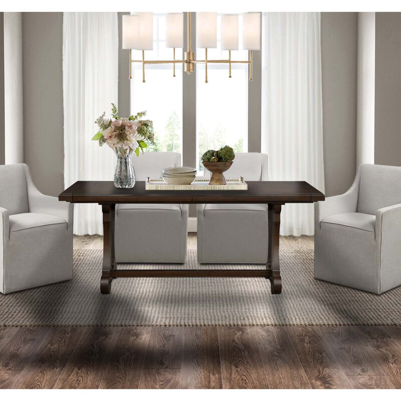 Gracie Mills Orozco Extendable Rectangle Dining Table