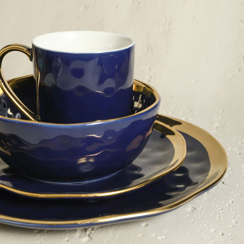Stone Lain Florian Porcelain 16 Piece Dinnerware Set