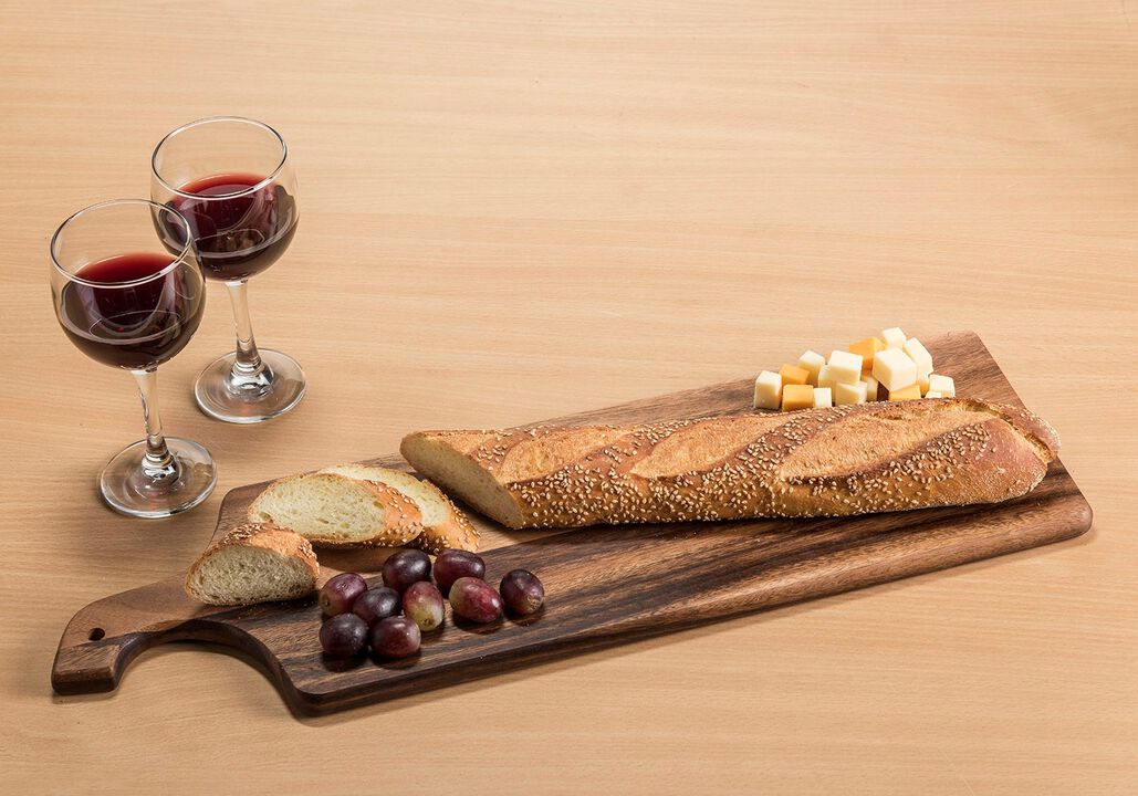 Acacia Wood Cutting/ Charcuterie Board - Long
