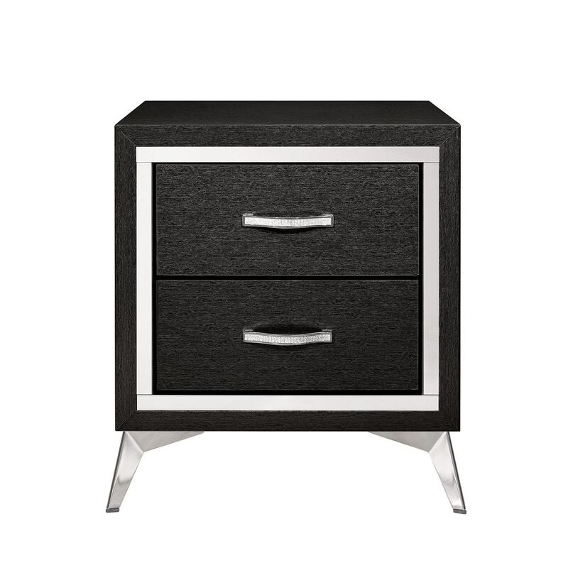 New Classic Furniture Huxley Nightstand-Black