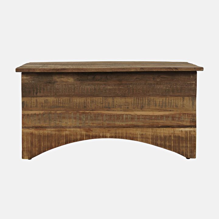 Jofran Reclamation 36 Rustic Reclaimed Solid Wood Storage Chest Cabinet