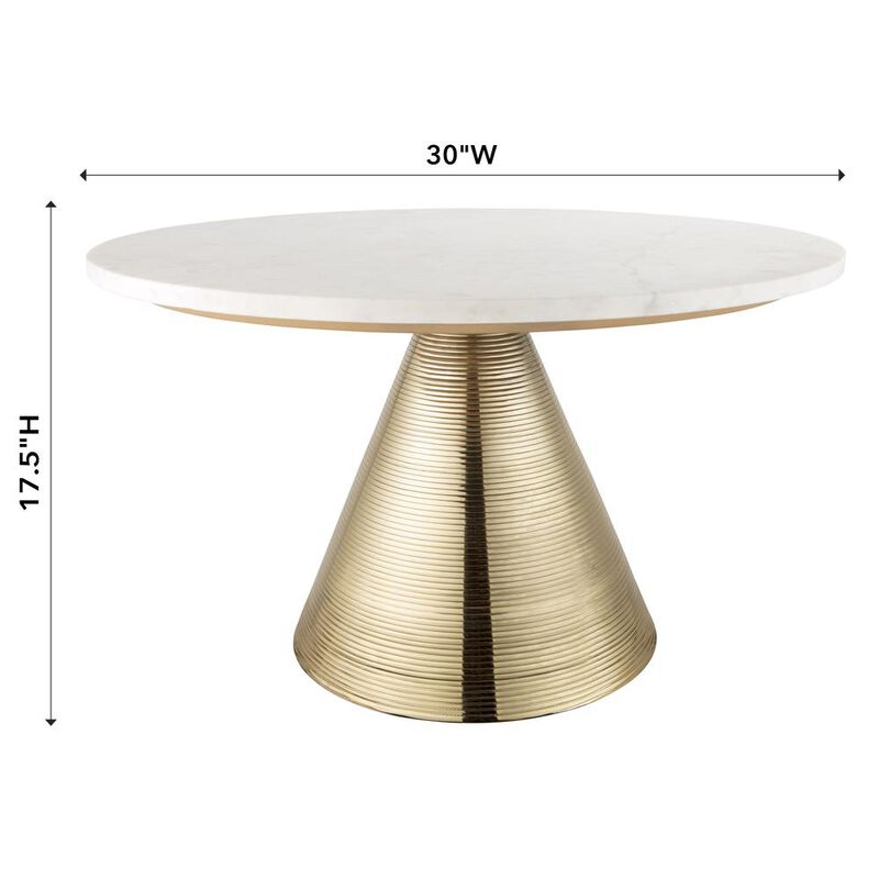 TOV Furniture Tempo Marble Coffee Table
