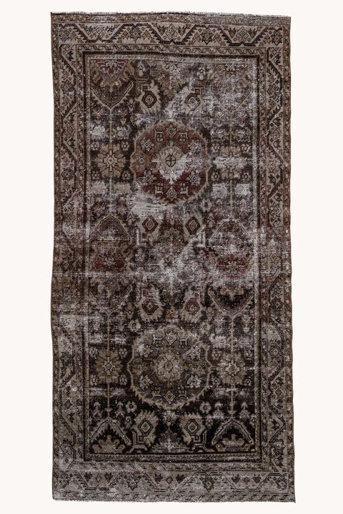 District Loom Vintage Persian Mahal Gallery Size wide runner rug-Totten