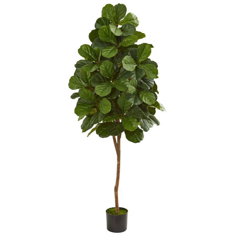 Hivvago 6 Feet Fiddle Leaf Fig Artificial Tree