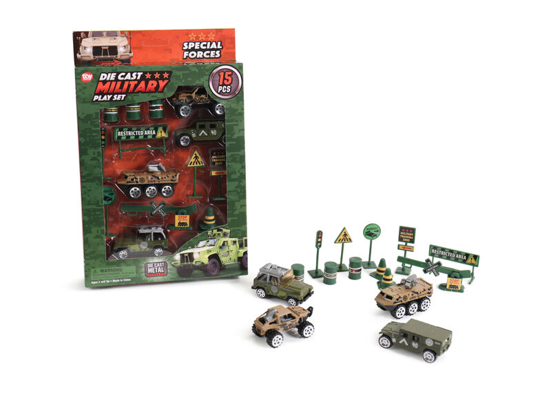 Die-cast Military Play Set
