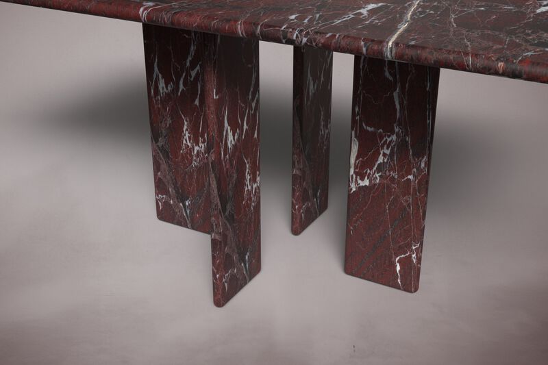 Luna Marble Dining Table 82.6"