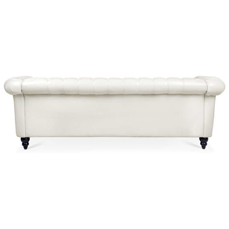 Rolled Arm Chesterfield 3 Seater Sofa