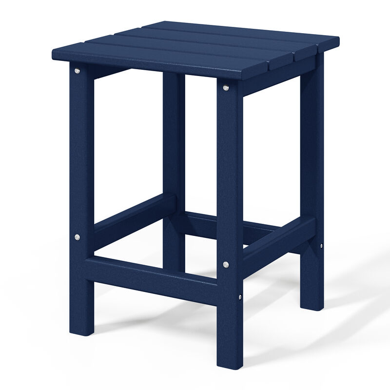 WestinTrends Westintrends 14" square outdoor Side table for Adirondack chair