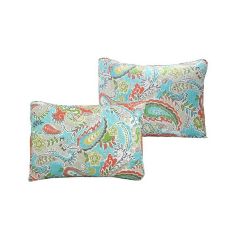 Vintage Paisley Floral 4-Piece Daybed Cover Set – Elegant Lightweight Bedding