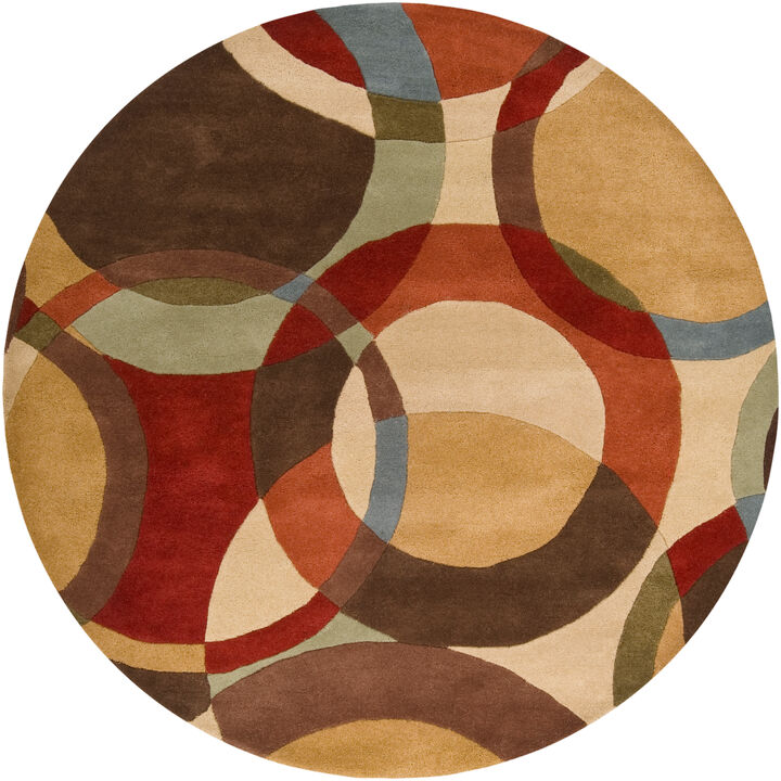 Forum FM-7210 8' x 10' Kidney Beige Rug