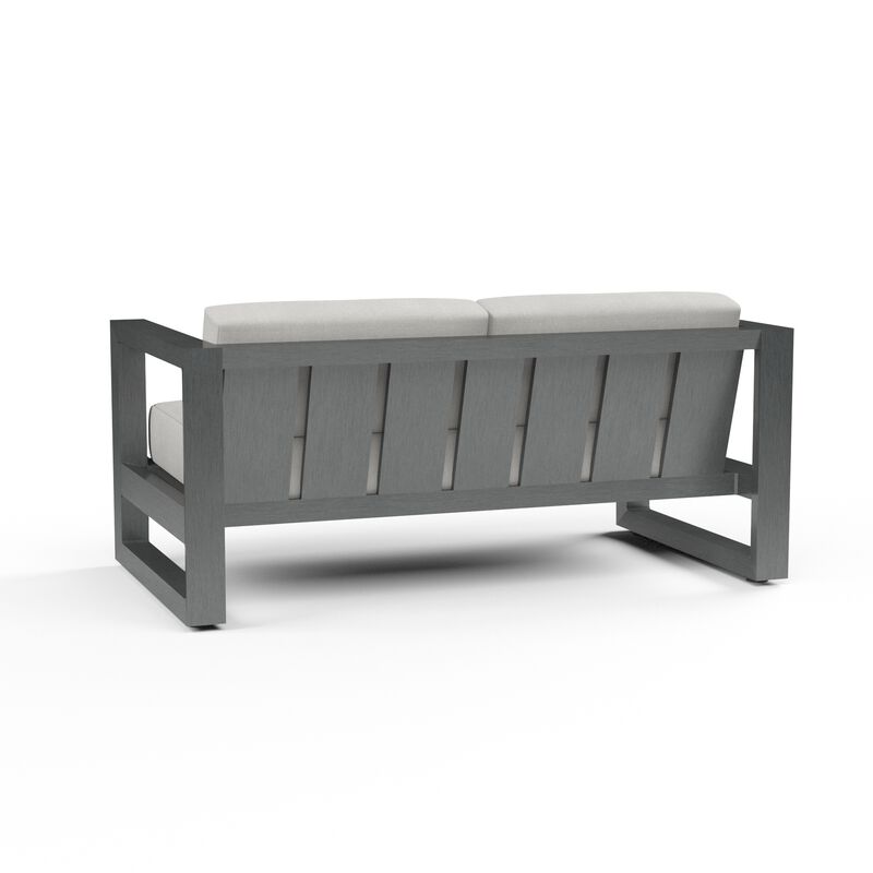 Redondo Loveseat in Cast Silver, No Welt
