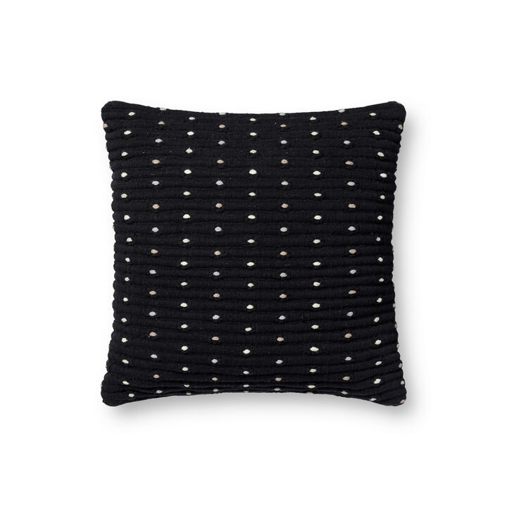 Loloi II PLL0118 Black 18"x18" Pillow