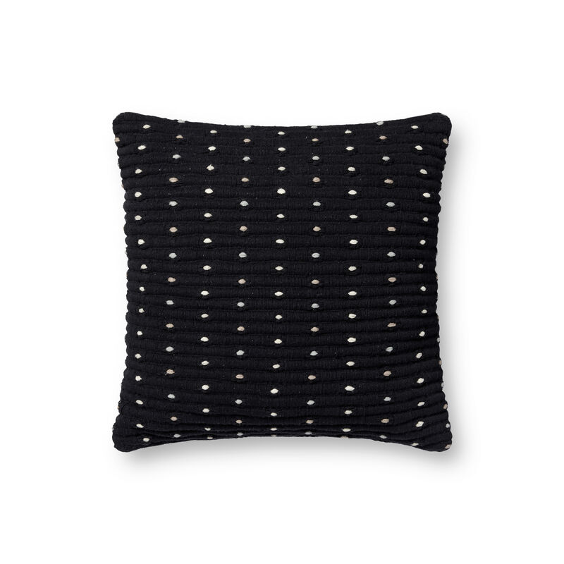 Loloi II PLL0118 Black 18"x18" Pillow